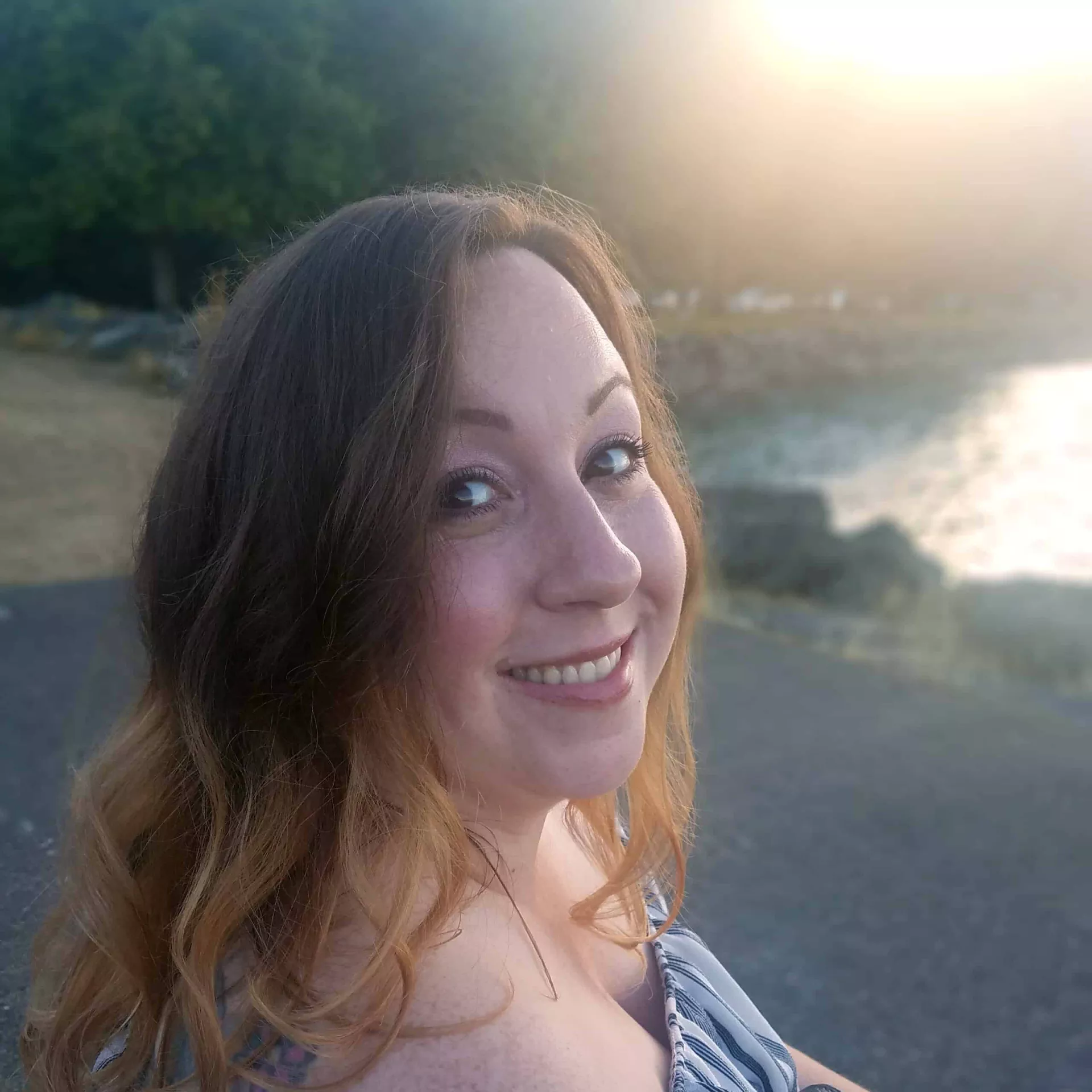 Megan Elise, potter, in her Tacoma studio