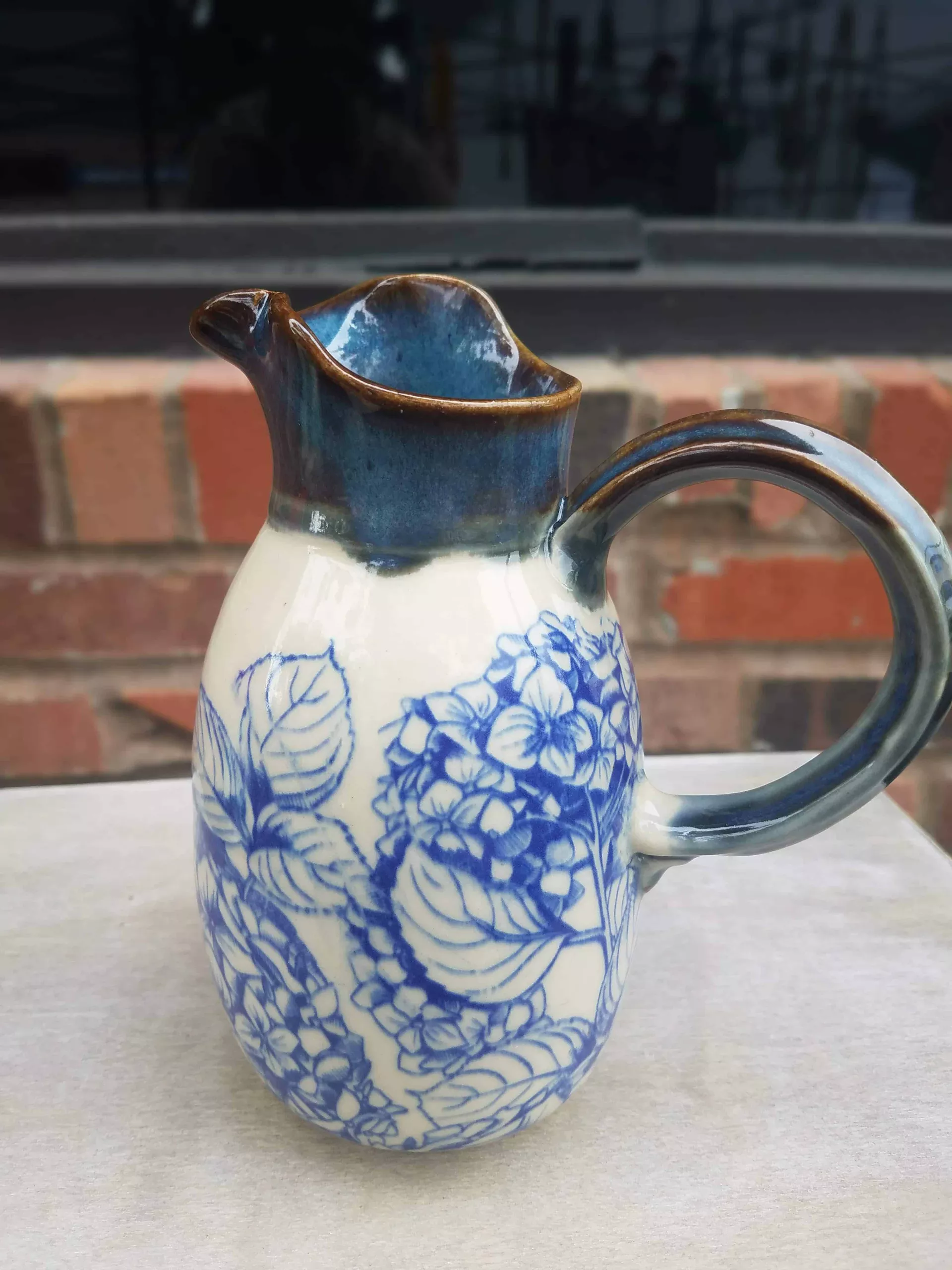 French Farmhouse Pitcher — handmade pottery by Megelise