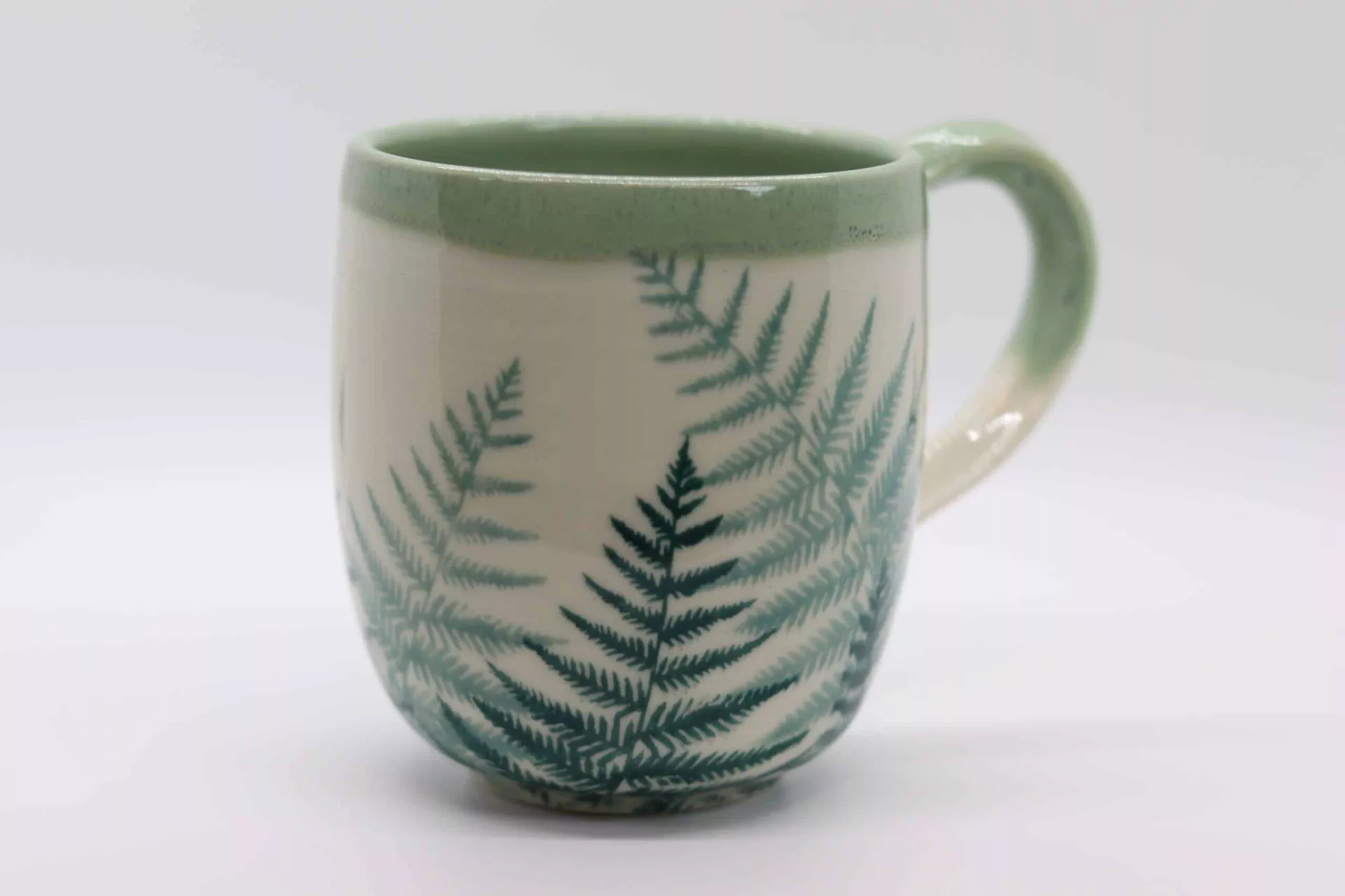 Fern Mug — handmade pottery by Megelise